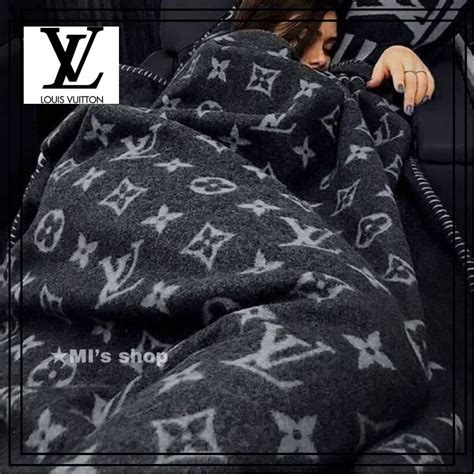 louis vuitton plush blanket|louis vuitton monogram eclipse blanket.